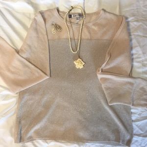 Jennifer Lopez Shear Sweater